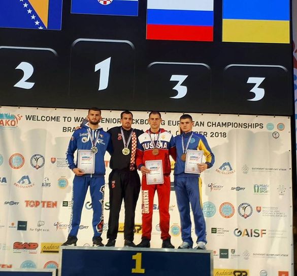 Черкаський кікбоксер виборов упевнену перемогу на чемпіонаті Європи
