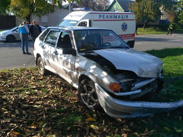 Через водія-порушника у Черкасах постраждали двоє осіб (ФОТО)