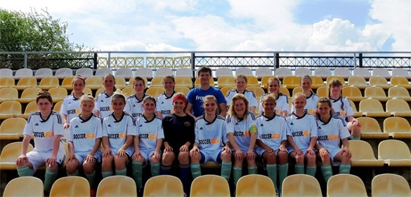 Дівчата з уманської команди футболісток досягли абсолютного чемпіонства України