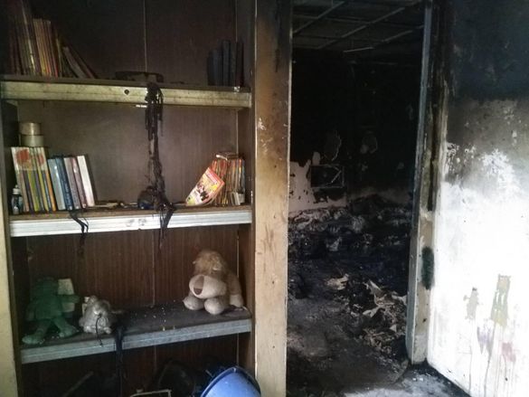 У Черкаській області згорів будинок із трьома людьми (ВІДЕО)