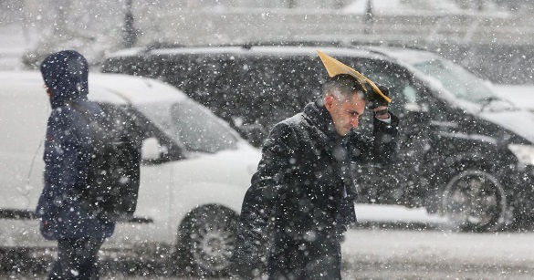 Завтра на Черкащині знову очікуються хуртовини та мокрий сніг