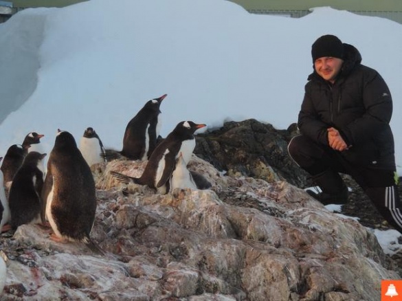 Черкащанин вже рік живе на полярній станції в Антарктиді