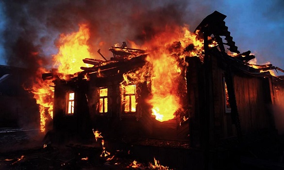 У Монастирищенському районі виникла пожежа, під час якої загинув чоловік (ВІДЕО)