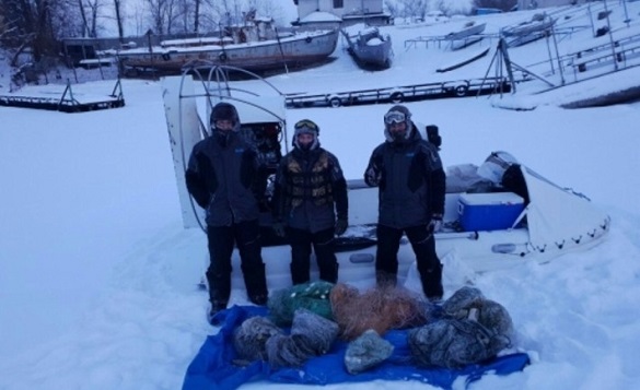 На Черкащині протягом тижня рибоохоронці вилучили 213 кг незаконної риби