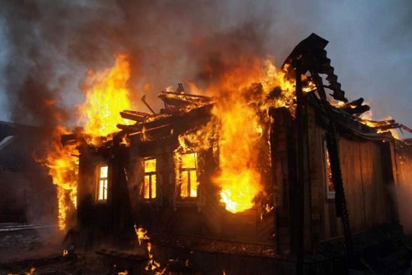 На Черкащині під час пожежі загинув чоловік (ВІДЕО)