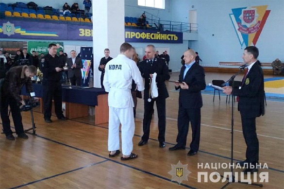 Поліцейський з Черкас виборов першість на чемпіонаті Нацполіцї з рукопашного бою