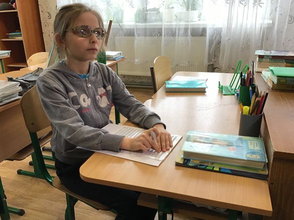 Для вихованців черкаської школи-інтернату із вадами зору мрія читати самостійно стала здійсненною