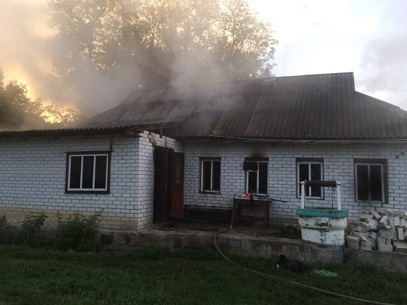 На Черкащині під час пожежі загинули дві людини