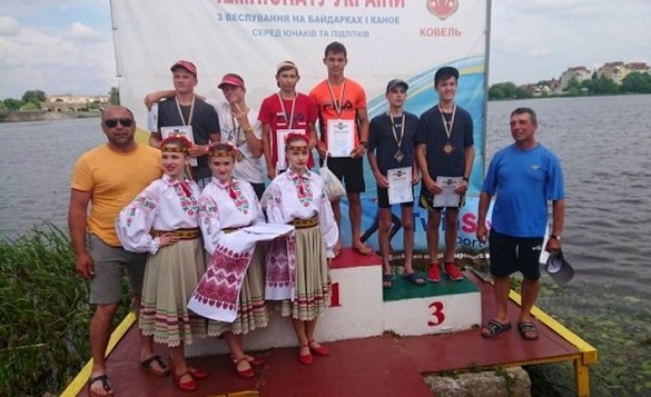 Юні черкащани вибороли нагороди на всеукраїнському чемпіонаті з веслування