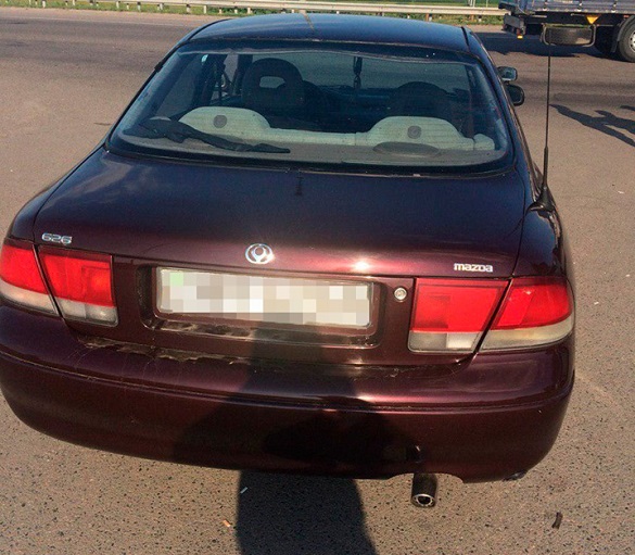 Автомобіль, який перебував у розшуку, затримали в Умані
