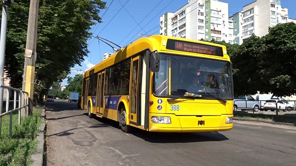 Деякі черкаські тролейбуси тимчасово змінять рух
