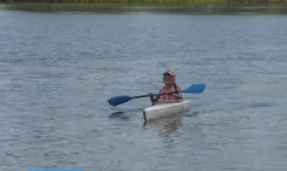 У Черкасах вийшли на воду найменші вихованці школи веслування (ВІДЕО)