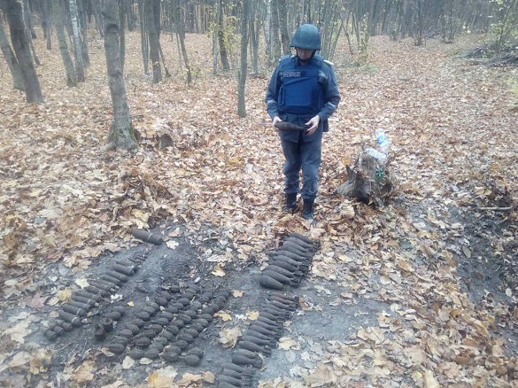 Найбільший арсенал вибухонебезпечних предметів знайшли на Черкащині