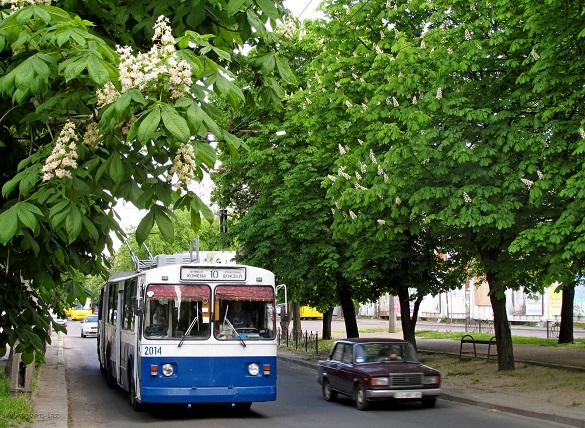 Один із тролейбусів міста Черкаси змінить свій маршрут