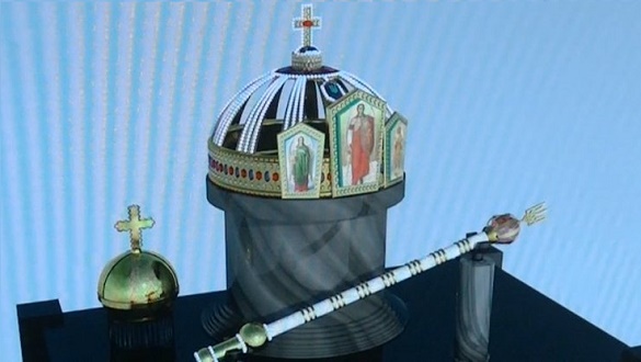 Юний черкащанин створив 3Д-модель корони Володимира Великого