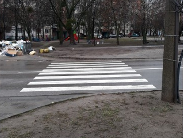 Черкасці просять облаштувати пішохідний перехід на одній з вулиць міста