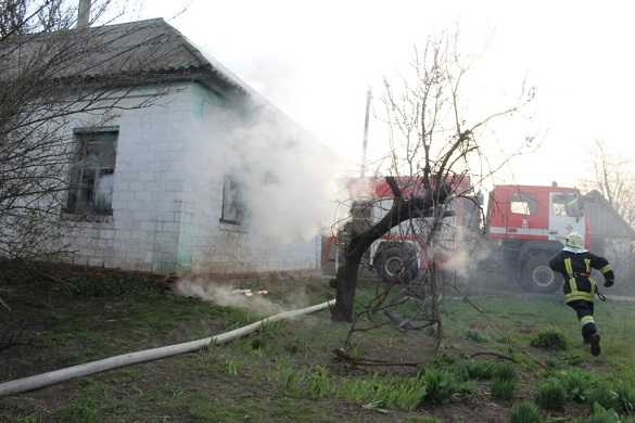 У пожежі на Черкащині загинув господар будинку (ФОТО)