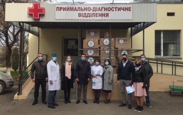 МХП надав Смілянщині першу партію допомоги для боротьби з коронавірусом