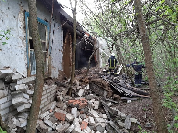 Пожежа в нежитловому будинку сталася на Черкащині (ФОТО)