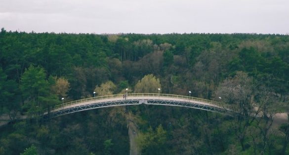 Із мосту кохання у Черкасах стрибнув 40-річний чоловік