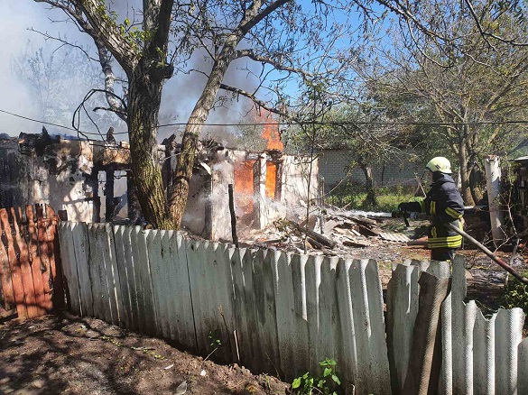 Пожежа в будинку сталася на Черкащині (ФОТО)