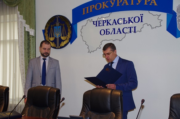 У прокурора Черкаської області з'явився новий заступник (ФОТО)