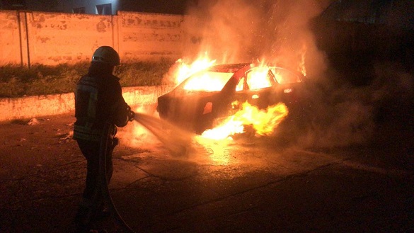 Дві автівки за останню добу загорілися на Черкащині (ФОТО)