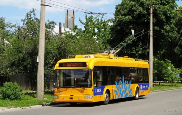 Деякі тролейбуси у Черкасах змінять маршрут