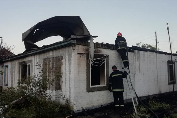 Родина на Черкащині втратила будинок через пожежу (ФОТО)