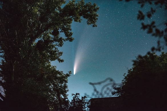 Черкащанину вдалося сфотографувати яскраву комету (ФОТО)