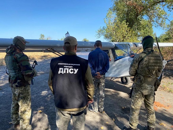 Пілота-контрабандиста затримали в Черкаській області (ФОТО)