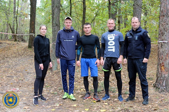 Черкаські рятувальники здобули нагороди на змаганнях з легкоатлетичного кросу