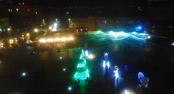Немає аналогів в Україні: на Черкащині продемонструють лазерно-світлову інсталяцію (ВІДЕО)