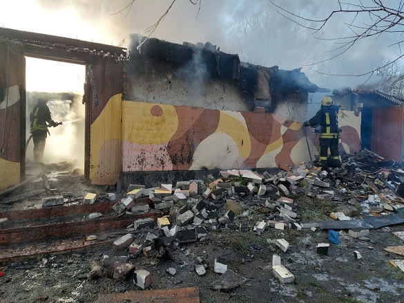 На Черкащині пічне опалення призвело до пожежі в будинку (ФОТО)