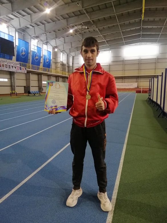 Черкаський спортсмен став чемпіоном України у бігові на 60 метрів