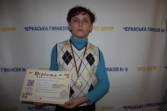 Черкаський школяр виборов призове місце на канадсько-українському фестивалі творчості