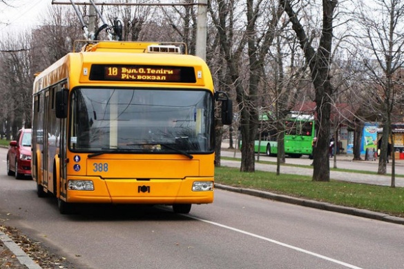 У Черкасах завтра один із тролейбусів змінить схему руху