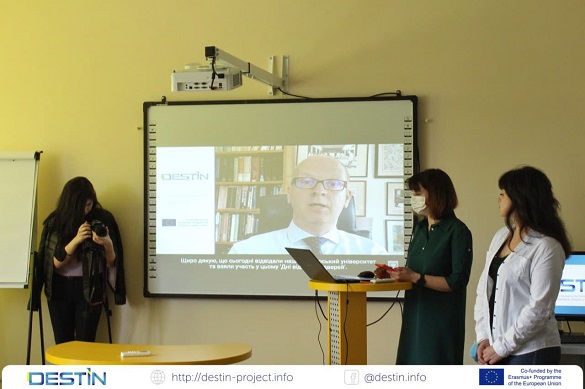 Open Day проекту Erasmus+ DESTIN: презентування діяльності та результатів