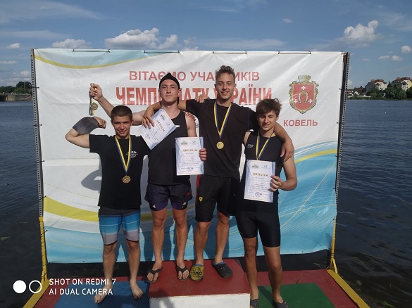 Черкаські спортсмени стали чемпіонами України з веслування