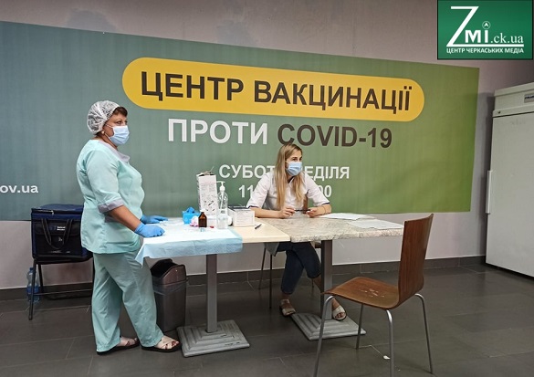 Понад 158 тисяч черкащан завершили вакцинацію проти COVID-19