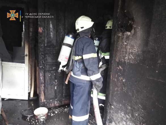 На Черкащині сталася пожежа: опіки отримала дитина