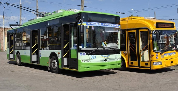 У Черкасах тролейбуси чотирьох маршрутів змінять рух