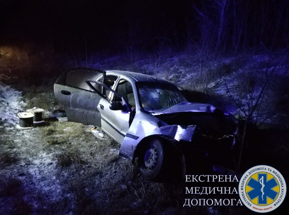 На Черкащині зіштовхнулися легковик та вантажівка: постраждало двоє людей