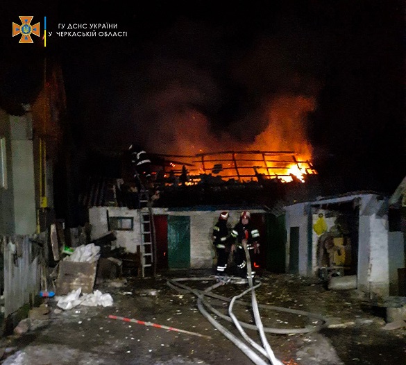 Пів тонни сіна згоріло в пожежі на Черкащині