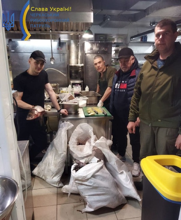 У Черкаській області на потреби захисників та переселенців передали 380 кг риби 
