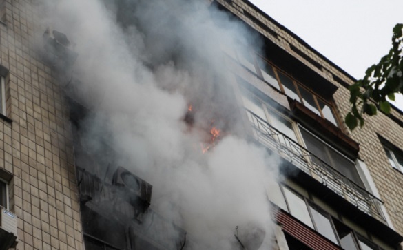 У Черкасах горіла багатоповерхівка: евакуювали 8 людей