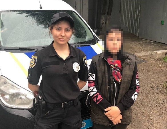 На Черкащині поліцейські протягом години розшукали двох дітей, які пішли з дому