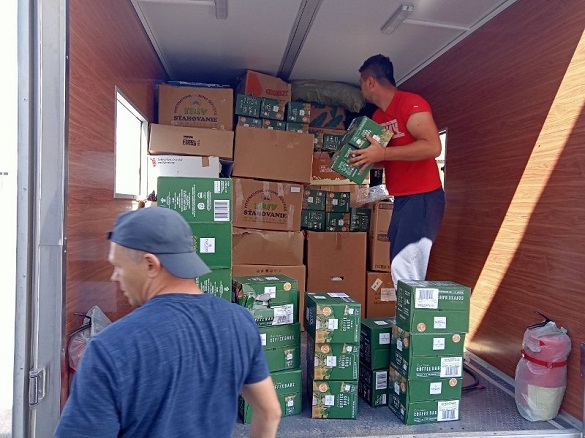 За тиждень громади Черкащини отримали понад 30 тонн гуманітарки