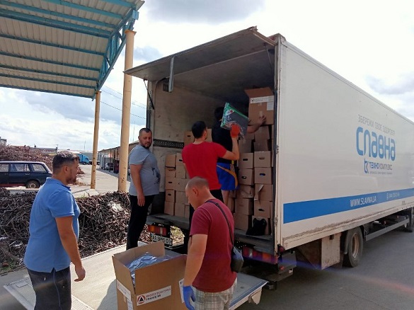 Громади в Черкаській області продовжують отримувати гуманітарну допомогу