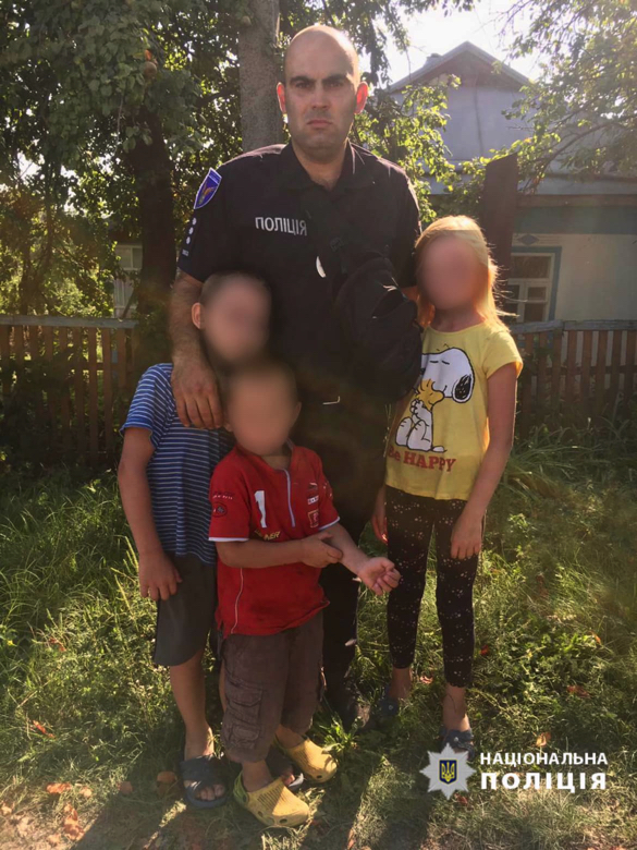 На Черкащині знайшли трьох дітей, які пішли з дому